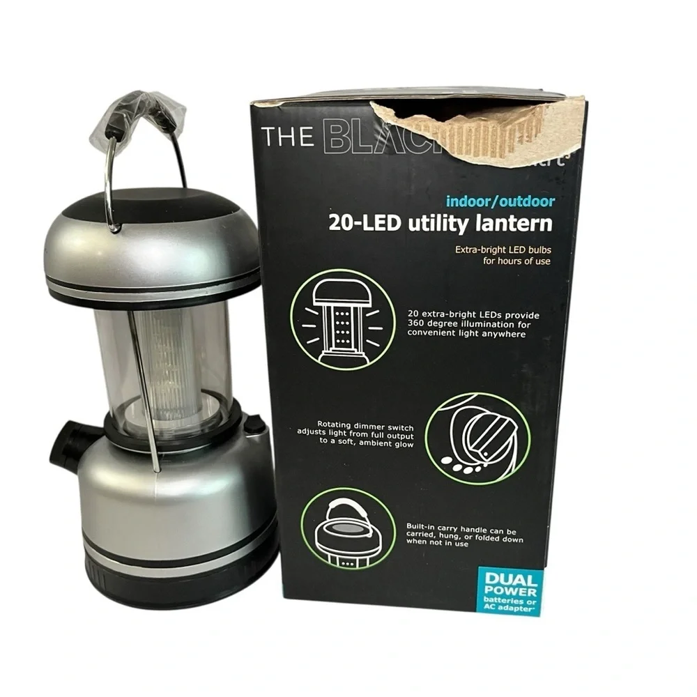 The Black Series 20-LED Utility Lantern by Shift3 Indoor/Outdoor UNTESTED - Picture 2 of 7